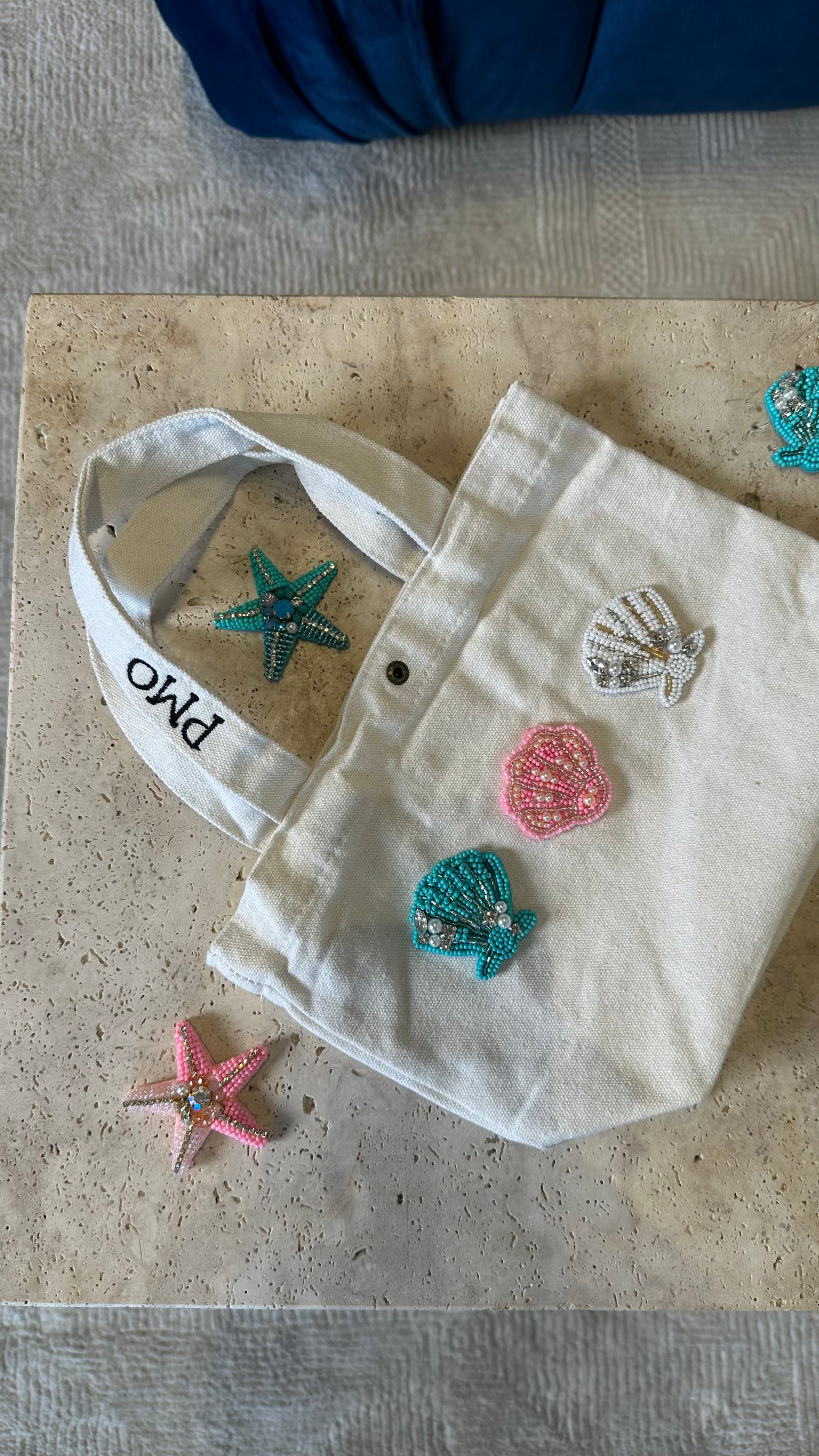 Mini tote bag - shells🐚